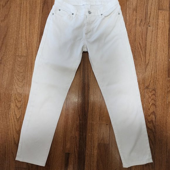 White Seven for All Mankind Jeans Size 28 - Picture 4 of 12